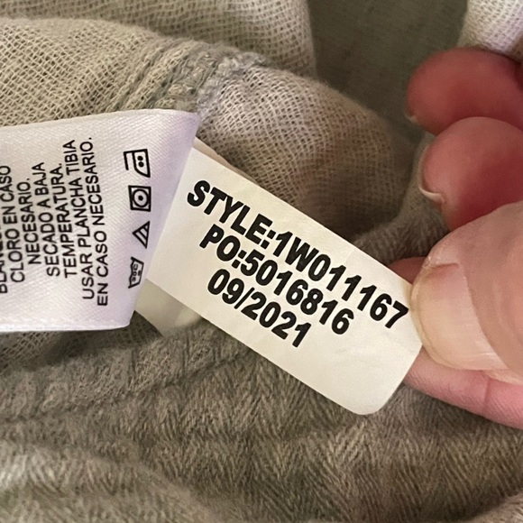 Vineyard Vines Double Cloth Shirt Button Up Gray Long Sleeve Men  Size M Cotton - Picture 7 of 10